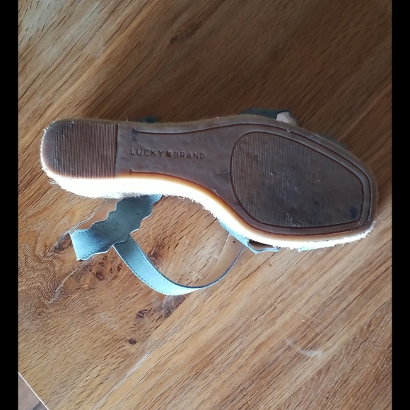 Women Swade Wedges 7US  lucky brand - Picture 4 of 4